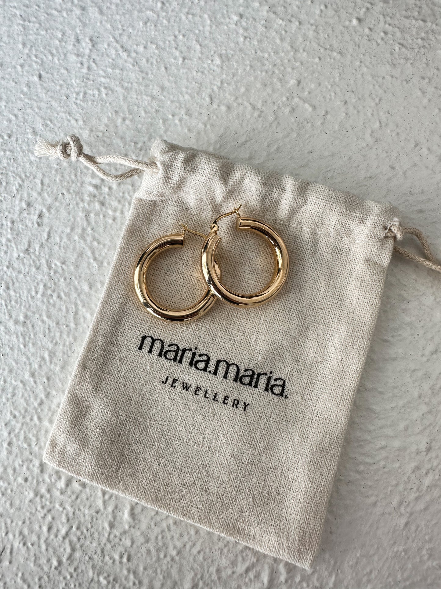 Lina hoop earrings
